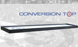 conversion top table curling black