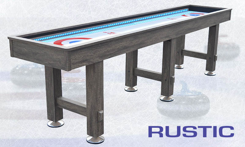 the rustic curling table